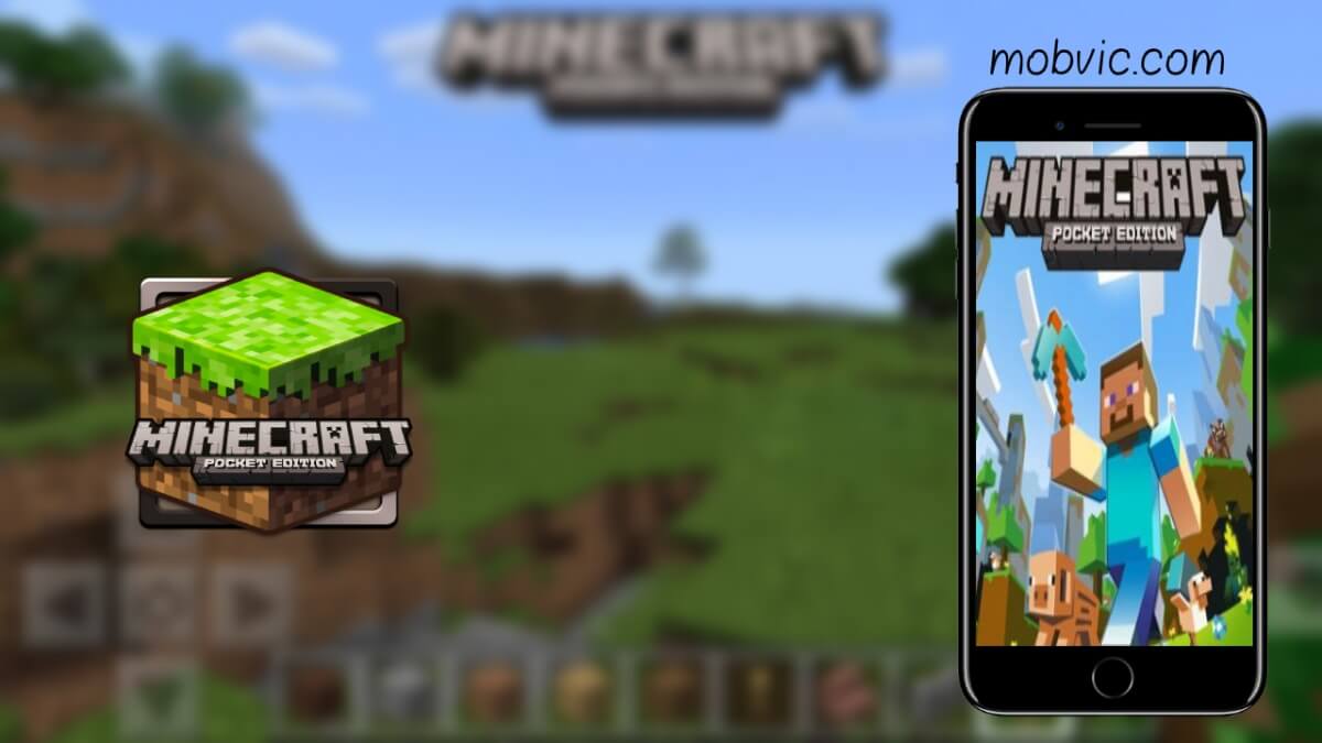 تحميل لعبة ماينكرافت بوكيت إيديشين Minecraft Pe للايفون بدون جيلبريك م وبايل فيتش